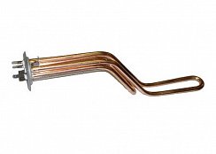 Нагревательный элемент Ресо RF64 2,0 кВт.(медн.)(0.7+1.3) M4 под анод (фланец 64 мм.)